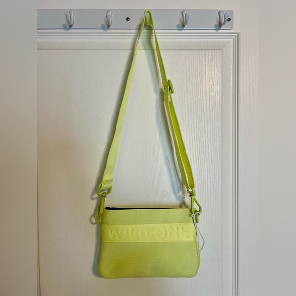 Wild One Crossbody Treat Pouch in Limeade - Picture 5 of 9